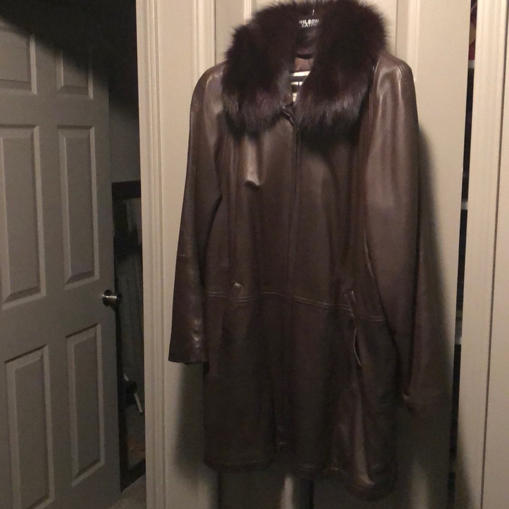 Butter soft Brown Leather Coat